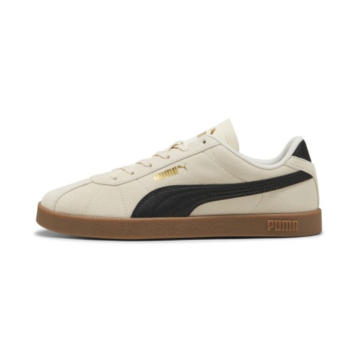 PUMA Club II Suede unisex sneakers, Zwart/Goud
