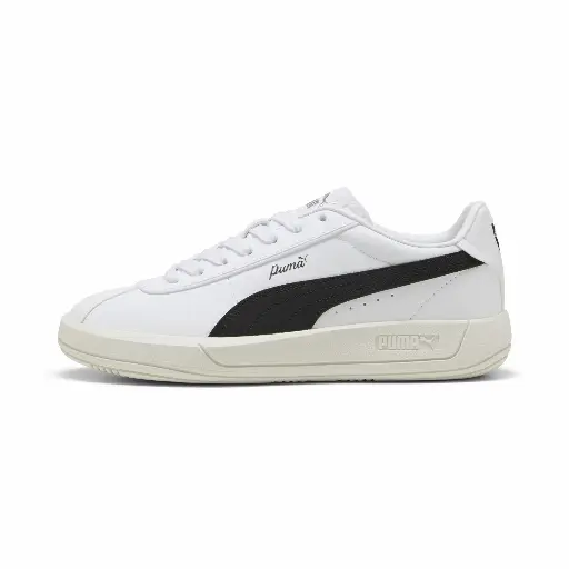 PUMA Club Klassika SL sneakers voor Dames, Zwart/Wit/Zilver