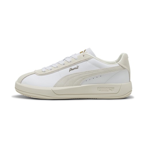 PUMA Club Klassika sneakers voor Dames, Wit/Goud