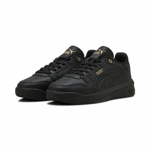 PUMA Court Bae sneakers voor Dames, Zwart/Goud