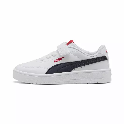 PUMA Court Classic Clean sneakers, Blauw/Rood/Wit