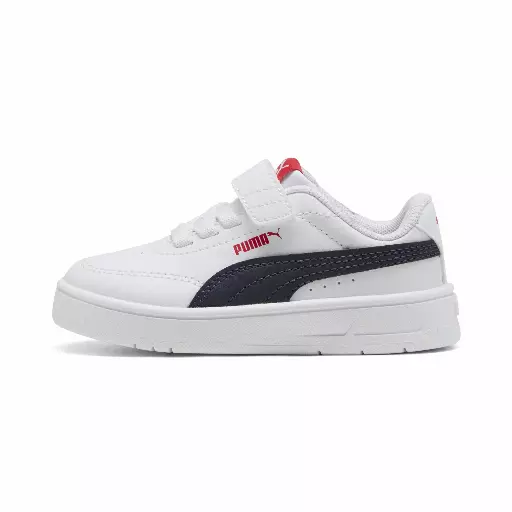 PUMA Court Classic Clean sneakers, Blauw/Rood/Wit