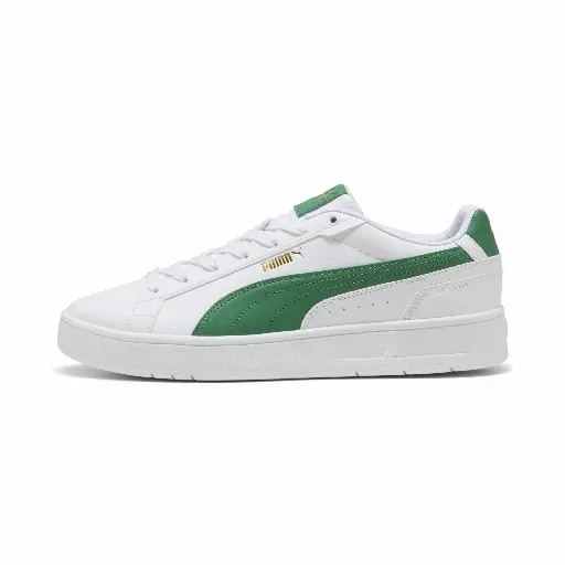 PUMA Court Classico sneakers unisex, Groen/Wit/Goud