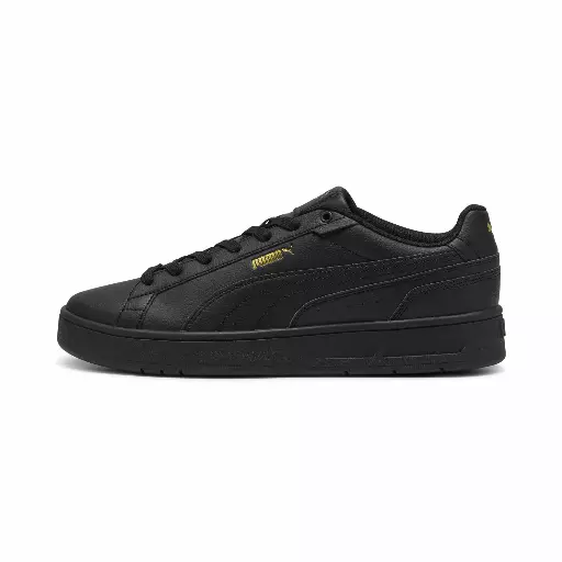 PUMA Court Classico sneakers unisex, Zwart/Goud