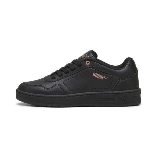 PUMA Court Classy sneakers voor Dames, Roze/Zwart/Goud
