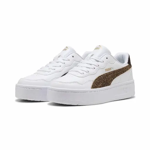 PUMA Court Lally Skye Feline sneakers voor Dames, Wit