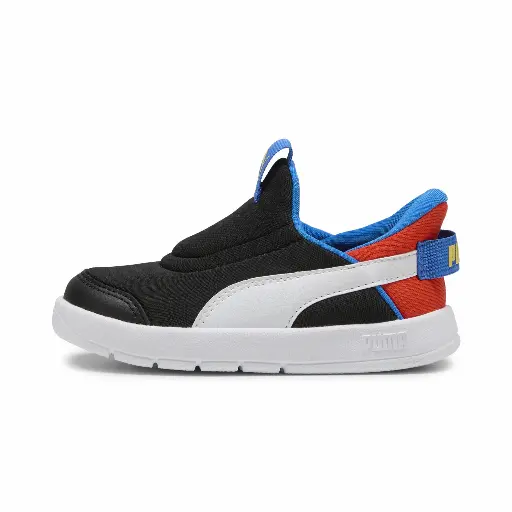PUMA Courtflex v3 SLIPTECH™ sneakers, Zwart/Rood/Wit
