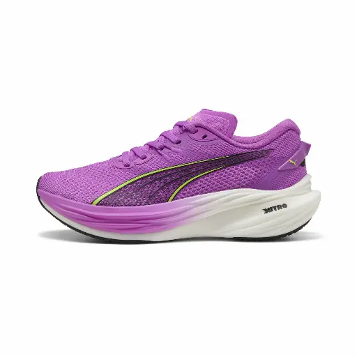 PUMA Deviate NITRO™ 3 hardloopschoenen voor Dames, Geel/Wit