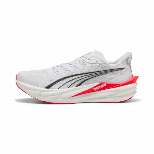 PUMA Deviate NITRO™ 4 hardloopschoenen voor Heren, Rood/Wit
