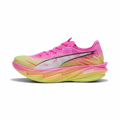 PUMA Deviate NITRO™ Elite 4 hardloopschoenen voor Dames, Roze/Geel