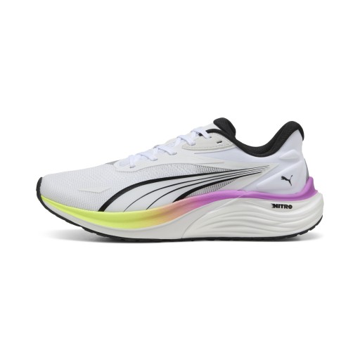 PUMA Electrify NITROâ¢ 4 hardloopschoenen voor Heren, Geel/Wit