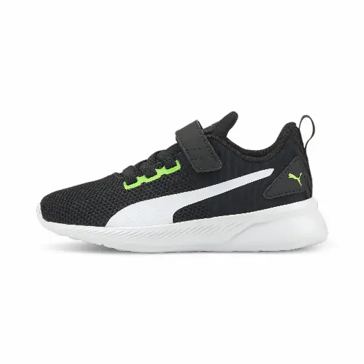 PUMA Flyer Runner V sportschoenen, Groen/Zwart/Grijs