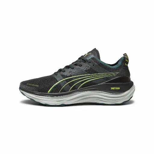 PUMA ForeverRun NITRO™ WTR Hardloopschoenen voor Heren, Zwart/Geel