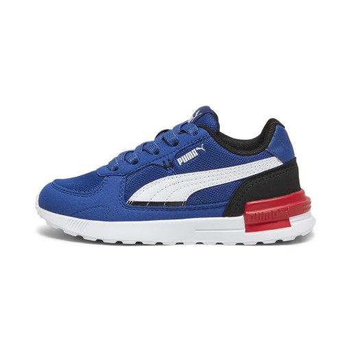 PUMA Graviton AC sneakers kinderen, Blauw/Zwart/Wit