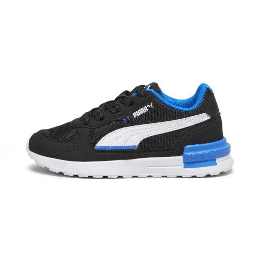 PUMA Graviton AC sneakers kinderen, Blauw/Zwart/Wit