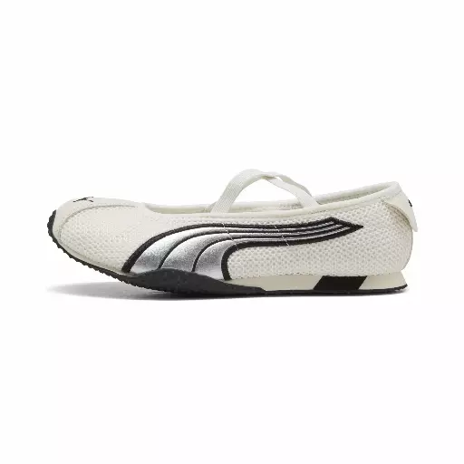 PUMA H-Street Ballet sneakers voor Dames, Wit/Zilver