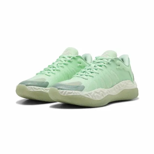 PUMA Hali 1 lage uniseks basketbalschoenen, Groen
