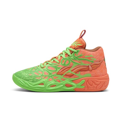 PUMA HOOPS x TMNT MB.04 LM uniseks basketbalschoenen, Groen