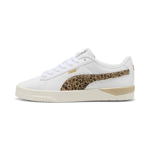 PUMA Jada Classic Animal Flair sneakers voor Dames, Rood/Wit/Goud