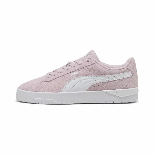 PUMA Jada Classic Suede sneakers voor Dames, Roze/Wit/Zilver