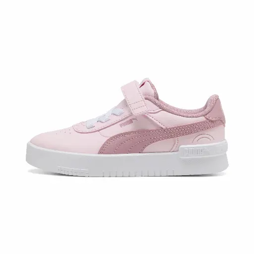 PUMA Jola Colorful Rainbow sneakers voor Dames, Roze/Wit