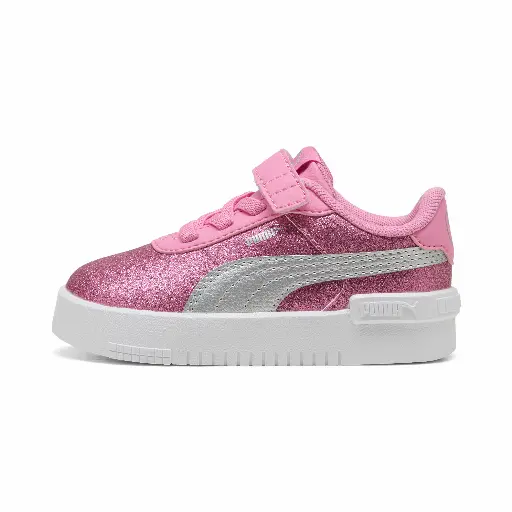 PUMA Jola Glitz Glam sneakers voor Dames, Roze/Zilver