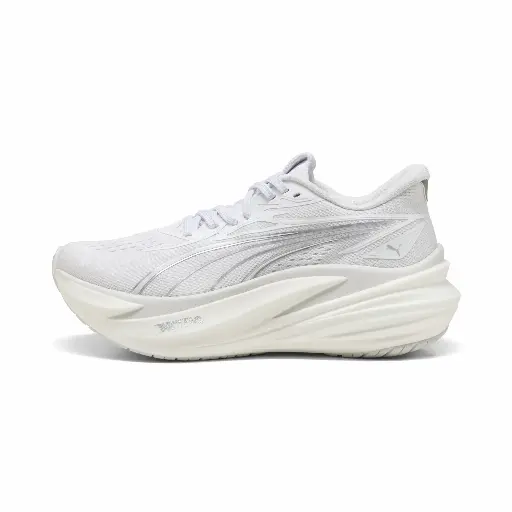 PUMA MagMax NITRO™ 2 hardloopschoenen voor Dames, Wit/Zilver