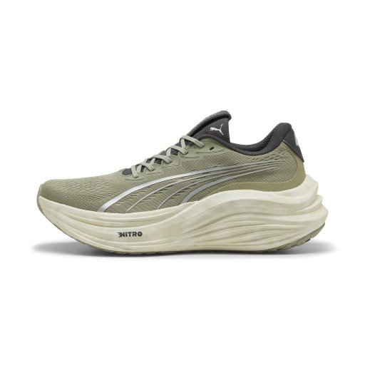PUMA MagMax NITROâ¢ Terrains hardloopschoenen voor Heren, Grijs/Wit
