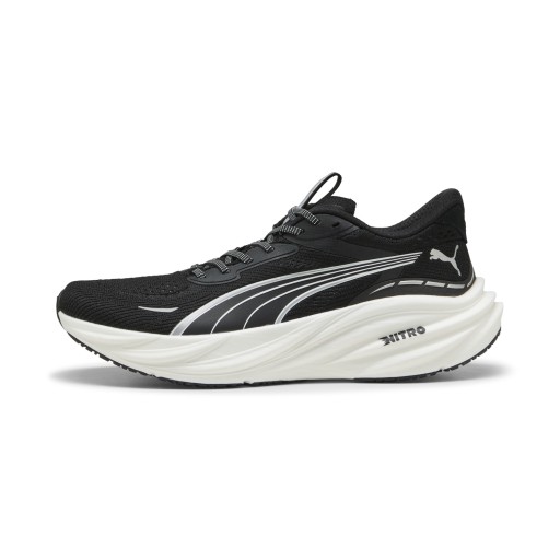 PUMA Magnify NITROâ¢ 3 hardloopschoenen voor Heren, Zwart/Wit