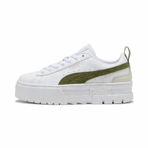PUMA Mayze sneakers voor Dames, Groen/Wit