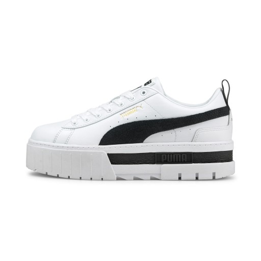PUMA Mayze sneakers voor Dames, Zwart/Wit