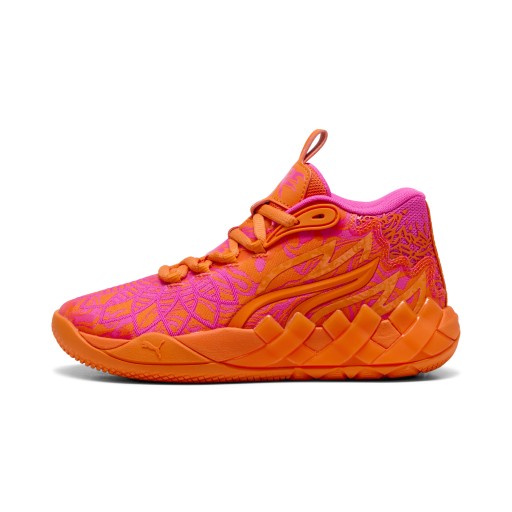 PUMA MB.01234 Mash-Up basketbalschoenen, Oranje