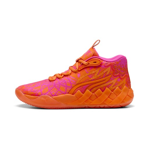 PUMA MB.01234 Mash-Up uniseks basketbalschoenen, Oranje
