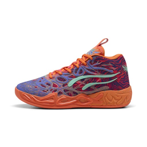 PUMA MB.04 Creativity uniseks basketbalschoenen, Roze/Oranje