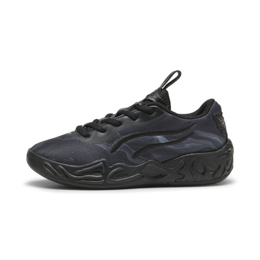 PUMA MB.04 Lo Team Pack basketbalschoenen, Zwart