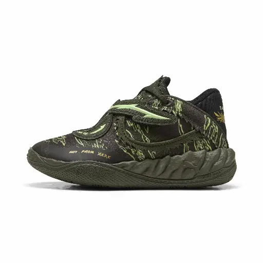 PUMA MB.05 Camo middelhoge sneakers, Zwart