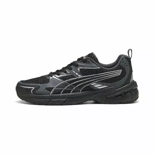 PUMA Milenio Tech 2000 sneakers uniseks, Zwart/Grijs/Zilver