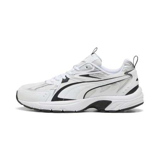 PUMA Milenio Tech sneakers uniseks, Zwart/Wit/Zilver