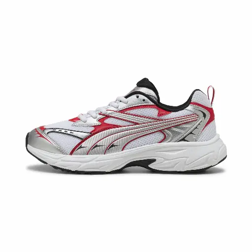 PUMA Morphic sneakers, Rood/Wit/Zilver