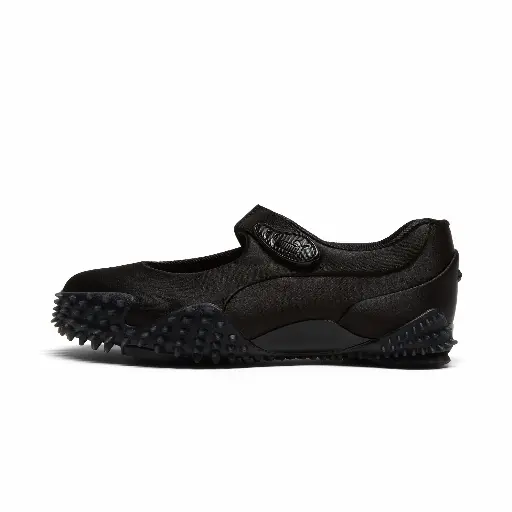 PUMA Mostro Fey satijnen sneakers voor Dames, Zwart/Grijs