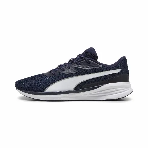 PUMA Night Runner V3 hardloopschoenen, Blauw/Wit