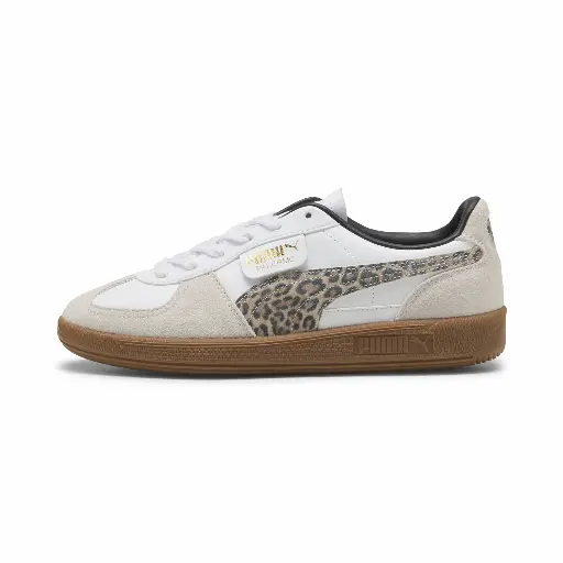 PUMA Palermo Leo sneakers uniseks, Grijs/Wit