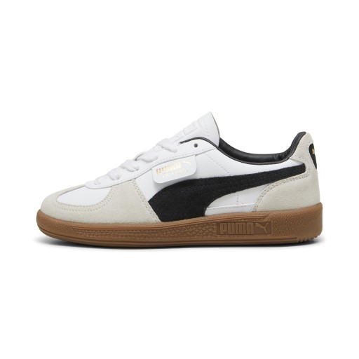 PUMA Palermo leren sneakers, Grijs/Wit