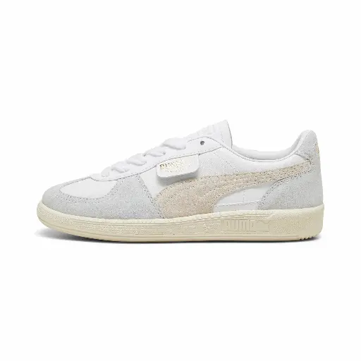 PUMA Palermo leren sneakers voor Dames, Roze/Groen/Rood