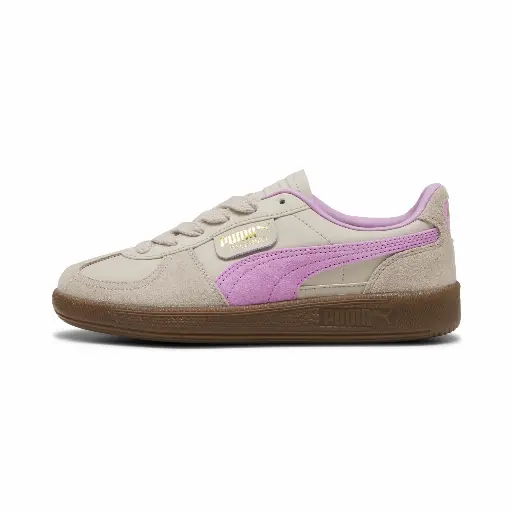 PUMA Palermo leren sneakers, Zilver