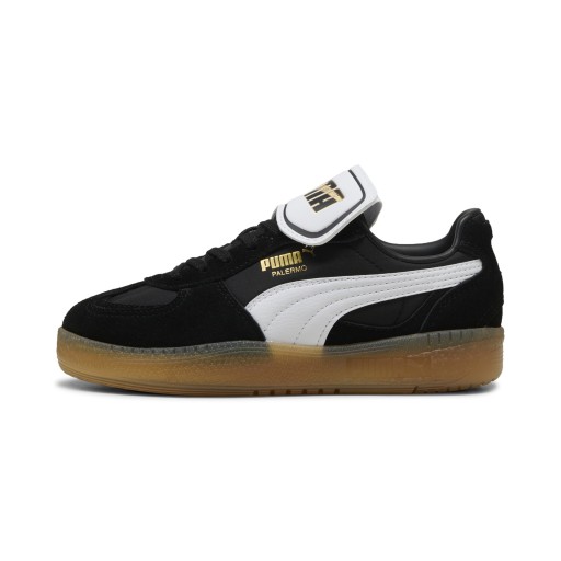 PUMA Palermo Moda Tongue sneakers voor Dames, Zwart/Wit