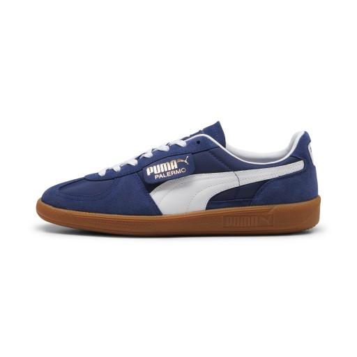 PUMA Palermo OG sneakers uniseks, Blauw/Wit/Goud