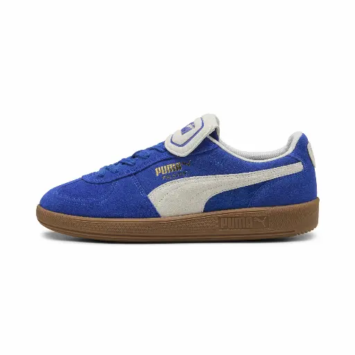 PUMA Palermo PREMIUM Suede sneakers uniseks, Blauw/Wit