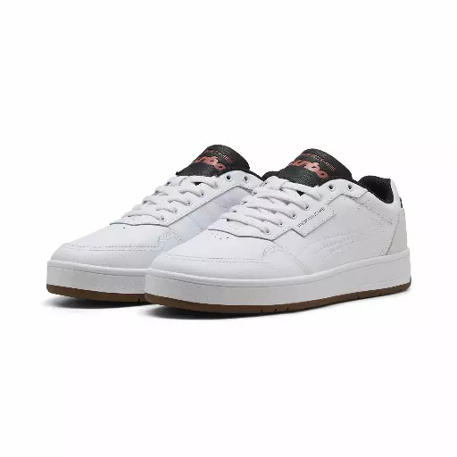 PUMA Porsche Legacy Court Classic Lux uniseks sneakers, Wit