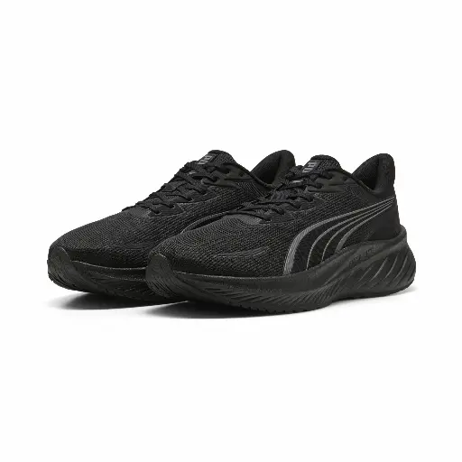 PUMA Pounce Lite 2 uniseks hardloopschoenen, Zwart/Grijs